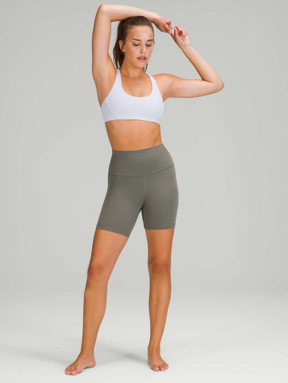 Lululemon High-Rise 'Grey Sage' Align Short (Size 8)
